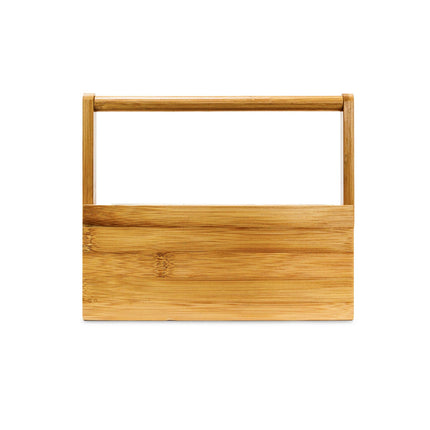 Malý bambusový úložný box s madlem