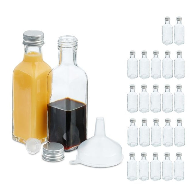 Kleine flesjes in sets van 100 ml