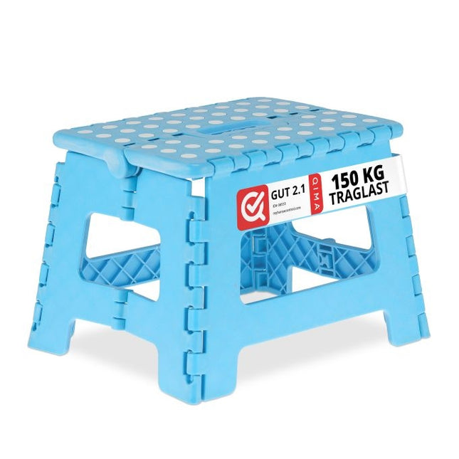 Malá skládací stolička modrá