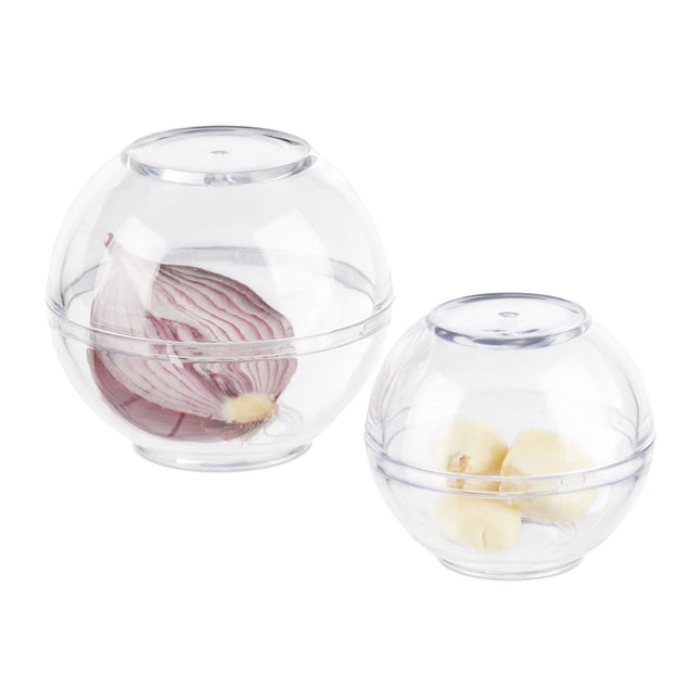 Small plastic food containers
