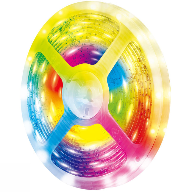 Chytrý digitální RGB LED pásek adresovatelný 400 lm 5m LED WiFi Tuya