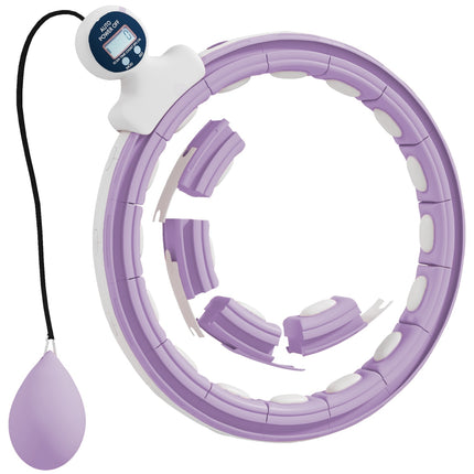 Adjustable Smart Hula Hoop with weight ball counter for adults