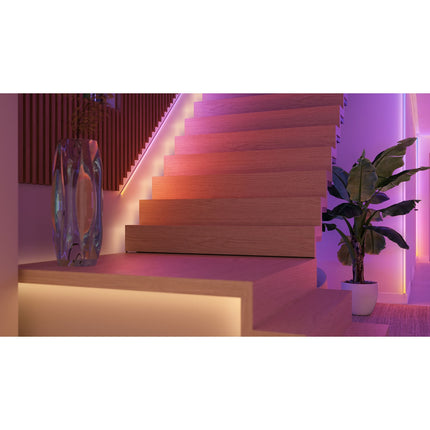 Intelligenter LED-Lichtstreifen, Weiß & Farbe, 3m Länge