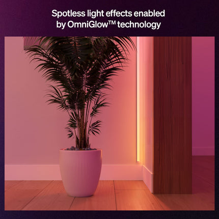 Intelligenter LED-Lichtstreifen, Weiß & Farbe, 3m Länge