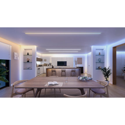 Intelligenter LED-Lichtstreifen, Weiß & Farbe, 3m Länge