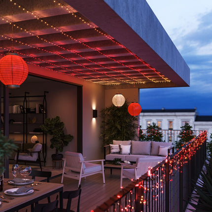 Smart LED String Lights, Indoor/Outdoor, 500 LEDs, 40m