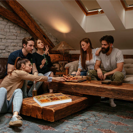 Miska na snack se servírovacím podnosem
