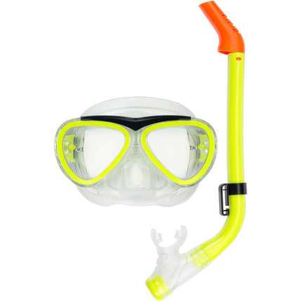 Schnorchelset Junior Gelb