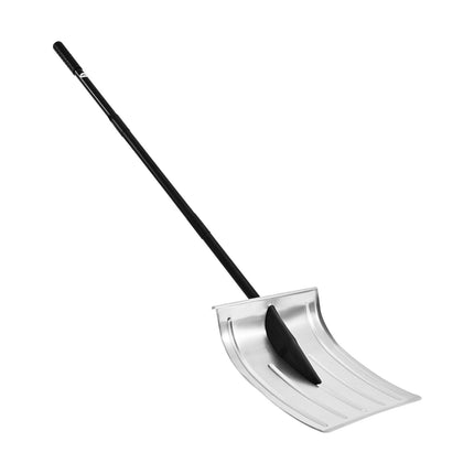Snow Shovel, 16-Inch Aluminum Blade, Detachable Handle