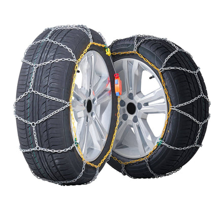 Snow Tire Chains, Manganese Alloy Steel, Set of 2