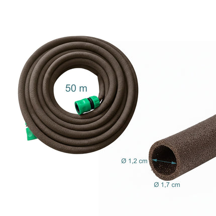 Zavlažovací hadice pro živé ploty a záhony, 50ft
