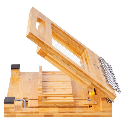 Soap Cutter, Bamboo Wire Slicer, 12 x 1-Inch Bars