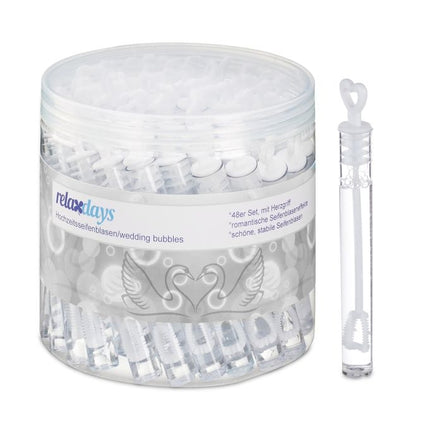 Soap bubbles wedding set of 48