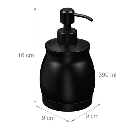 Dávkovač mýdla z nerezové oceli 390 ml