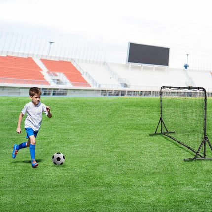 Soccer Rebound Trainer 6x4 Ft, Double-Sided Net