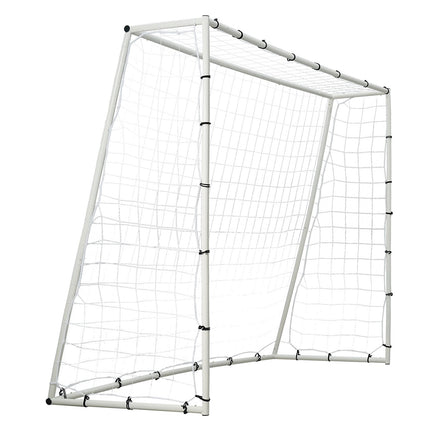 Soccer Rebound Trainer 8x6 Ft, Double-Sided Net Goal