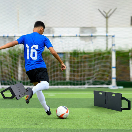 Soccer Rebounder Board 45 x 13, Foldable, 2-Angle