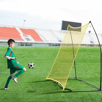 Soccer Rebounder Net 7x7 Ft, Portable, Carry Bag