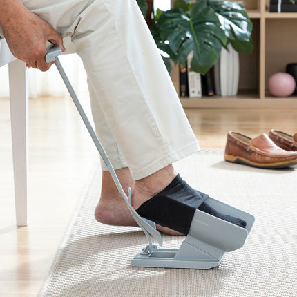 Pomůcka na obouvání ponožek a lžíce na boty s vyzouvačem ponožek Shoeasy InnovaGoods