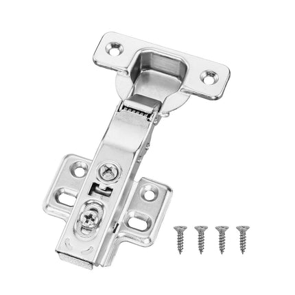 Soft Close Cabinet Hinges, 60 Pack, Full Overlay, 100° Opening