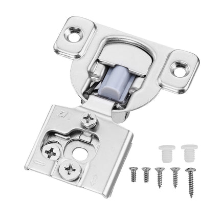 Soft Close Cabinet Hinges, 60 Pack, Partial Overlay, 105° Opening