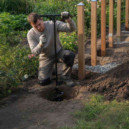 Půdní vrták 150mm – ocelový ruční zemní vrták