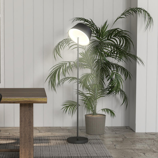 Venkovní solární stojací lampa, nabíjení přes USB, IP44 vodotěsná