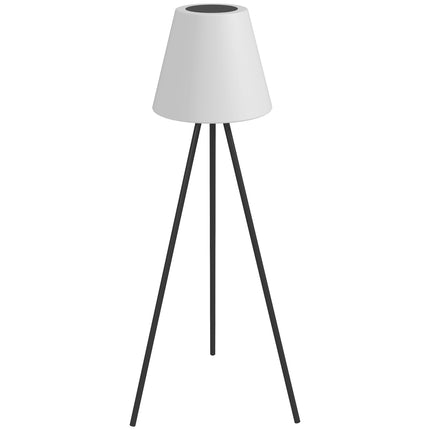 Solární venkovní stojací lampa, nabíjení USB, stmívatelná LED