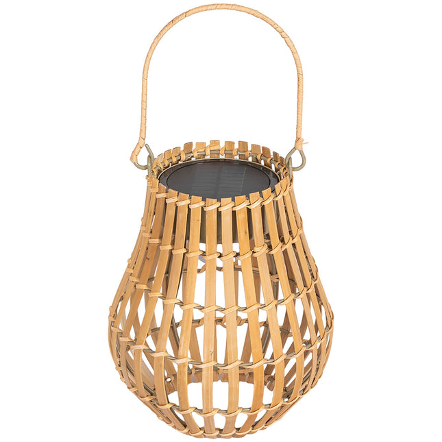Solární zahradní lampa, nabíjení USB, 3 barvy světla