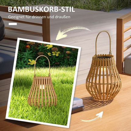 Solární zahradní lampa, nabíjení USB, 3 barvy světla