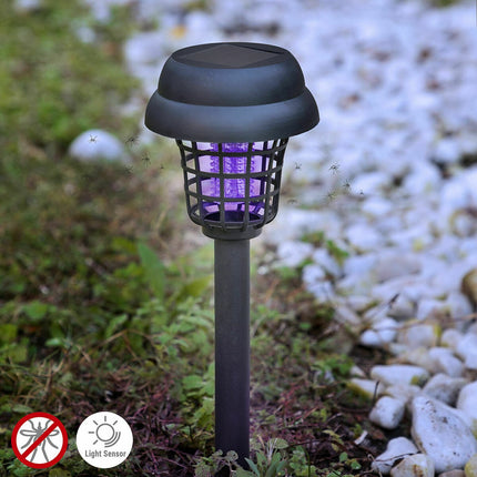 Solar Mosquito Killer Garden Lamp InnovaGoods, 4 Pack, UV, IP44