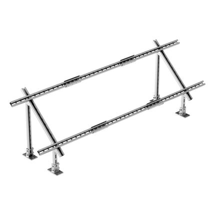 Solar Panel Ground Mount Bracket, 30–60, 1–4 Panels