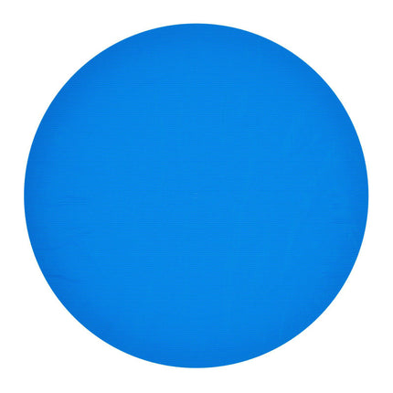 Solar Pool Cover, 15 Ft Round, 12 Mil PE Bubble Blue