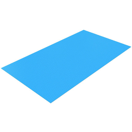 Solar Pool Cover 28 x 14 Ft Rectangle, 16 Mil Blue