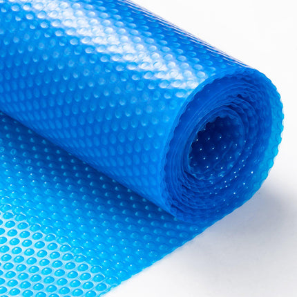 Solar Pool Cover 28 x 14 Ft Rectangle, 16 Mil Blue