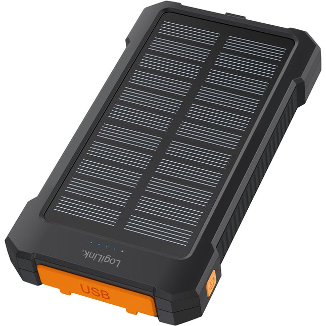 Solární powerbanka 10,000mAh 2xUSB-A + USB-C in/out 12W