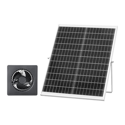Solar Powered Exhaust Fan, 25W Panel, 220 CFM