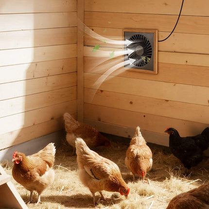 Solar Powered Exhaust Fan, 25W Panel, 220 CFM