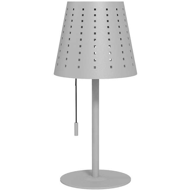 Venkovní solární stolní lampa – LED, stmívatelná, vodotěsná, přenosná