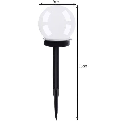 Solar garden lamp - ball set of 6 pcs. 23562