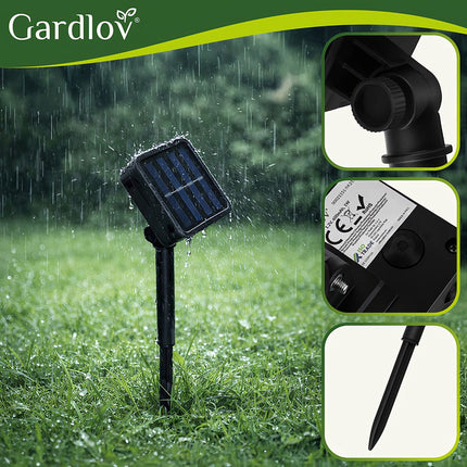 Solární zahradní lampa - plameňák Gardlov 21151