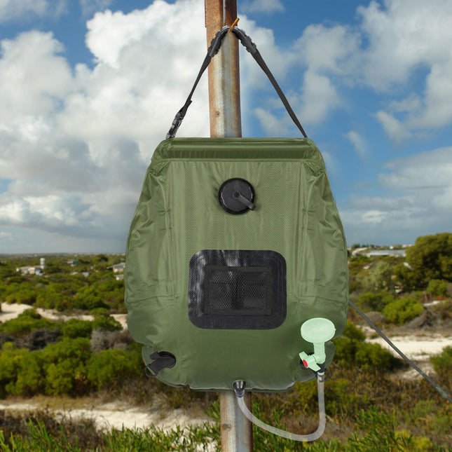 Zonne-energie campingdouche 20 liter