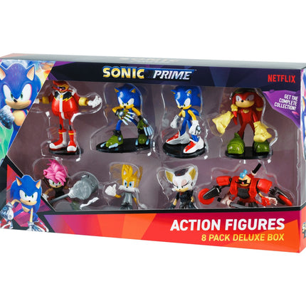 Kloubové akční figurky Sonic 8 ks 7,5 cm