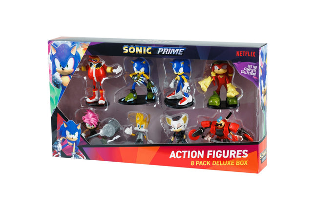 Kloubové akční figurky Sonic 8 ks 7,5 cm