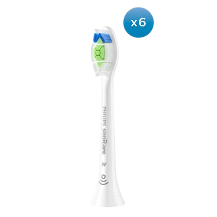 Hlavice Sonicare Optimal White, 6 ks, střední