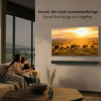 Nástěnný držák soundbaru pro Sonos Arc a Arc Ultra, černá