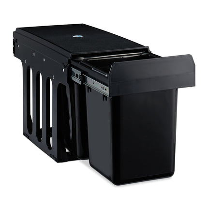 Source sorting with 2 waste bins