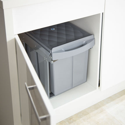 Source sorting with 2 waste bins