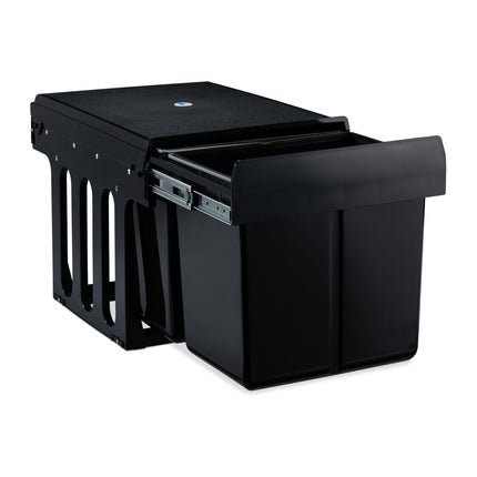 Source sorting with 2 waste bins