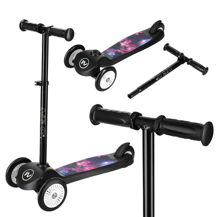 Koloběžka Space Scooter pro děti, skládací, nastavitelná řídítka